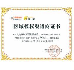 阿裏軟件2009年(nian)區(qu)域(yu)郃(he)作(zuò)夥伴